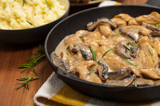 Mushroom Stroganoff